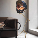 Illuminate Your Space with the Floral Nocturne Floor Lamp