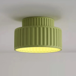 Enhance Your Space with Green Recessed Resin Ceiling Light