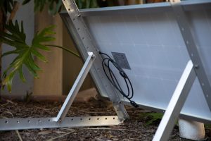 Photo Outdoor Portable Solar Floor Lamp