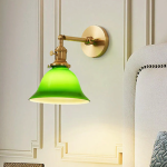 Revamp Your Space with a Retro Green Wall Lamp