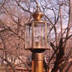 Chic Brass Orb Light Elevates Luxury Closet