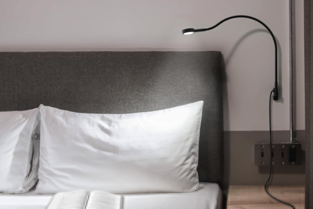 Convenient USB Powered Bedside Reading Light