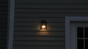Photo outdoor wall lantern