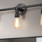 Industrial Pipe Style Wall Sconce: Perfect for Hallway Ambiance