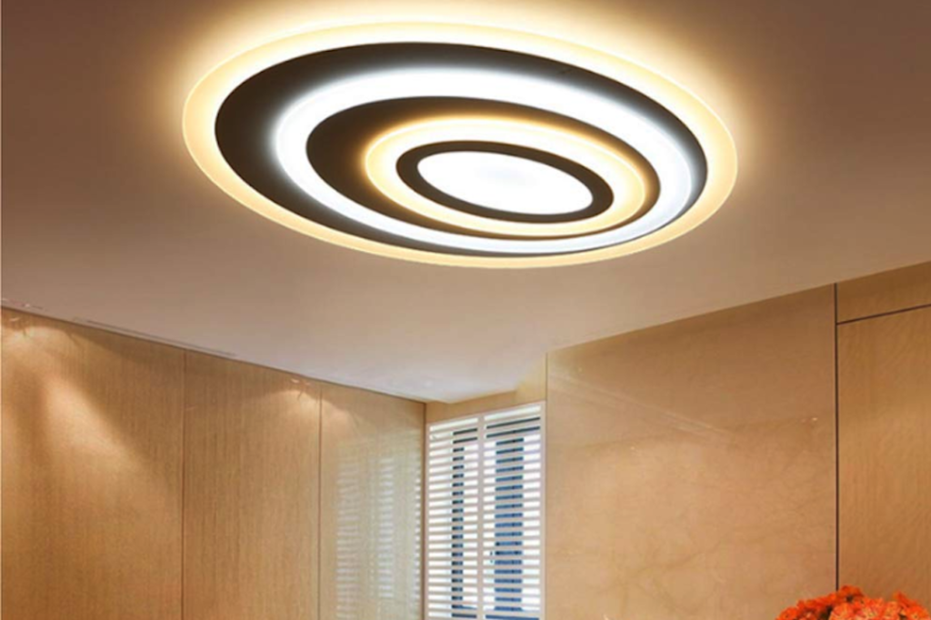 Remote Controlled Stepless Dimmable Ceiling Light