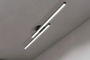 Modern Italian Linear Aluminum Ceiling Light