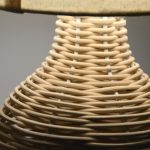 Bohemian Charm: Hand-Woven Rattan Lampshade