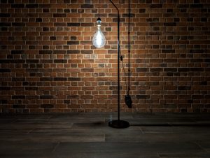 Photo floor lamp