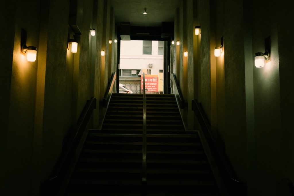 Photo hallway lighting